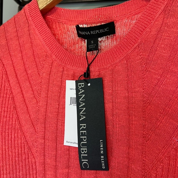 Linen Blend Sleeveless Sweater/Vest - Picture 2 of 9